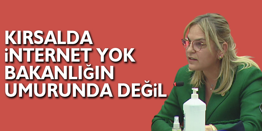 Kırsalda internet yok, bakanlığın umurunda değil