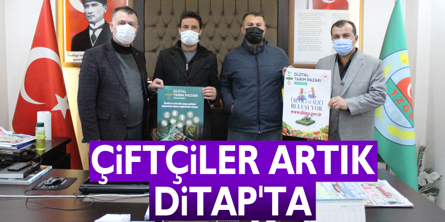 Çiftçiler Artık DİTAP'ta