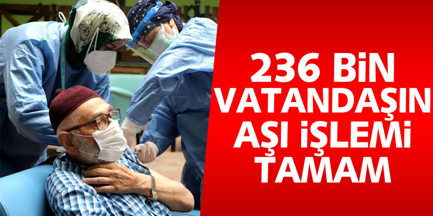 Samsun Valisi Dağlı: “236 bin vatandaşımızın aşı işlemini tamamladık”