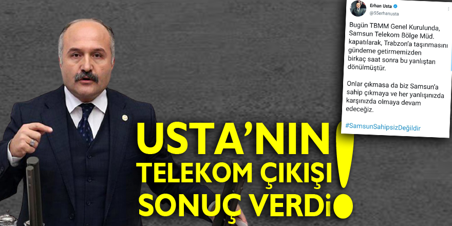 Usta’nın Telekom Çıkışı Sonuç Verdi