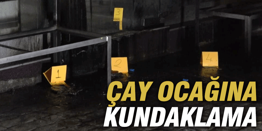 Samsun’da çay ocağına kundaklama