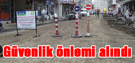 Güvenlik önlemi alındı