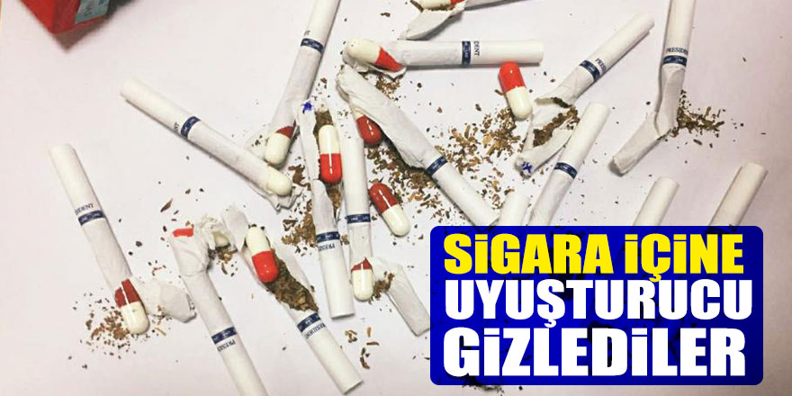 Hastanede yatan hastaya getirilen sigara dalı içine gizlenmiş uyuşturucu hap ele geçti