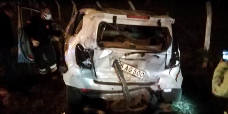 Samsun’da zincirleme trafik kazası: 4 yaralı