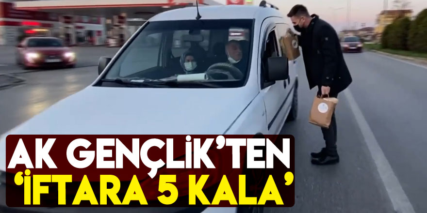 AK Gençlik’ten ‘İftara 5 Kala’