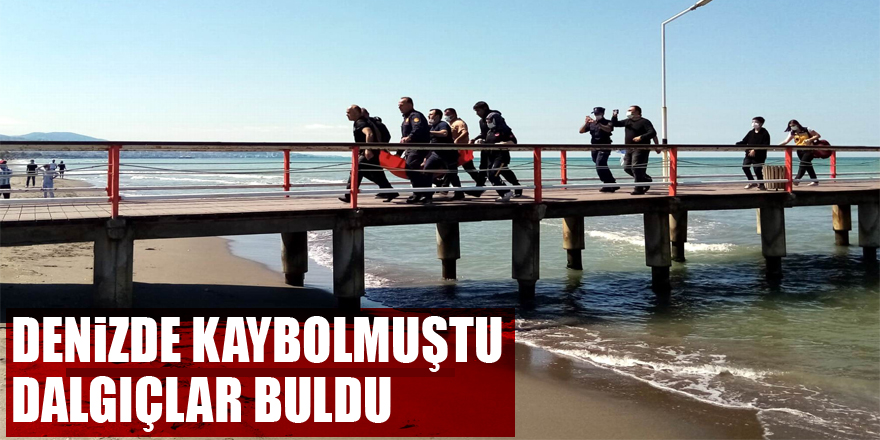 Denizde kaybolan çocuk dalgıçlar tarafından bulunup hastaneye kaldırıldı