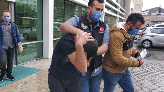 Samsun'da kokainle yakalanan şahıs tutuklandı