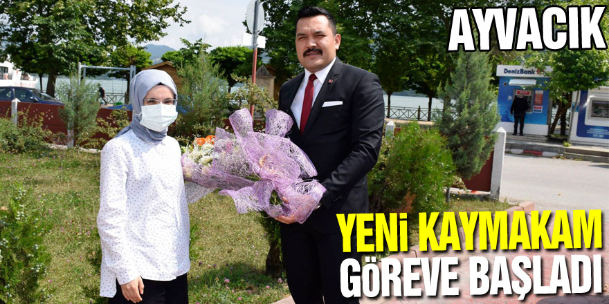 YENİ KAYMAKAM GÖREVE BAŞLADI