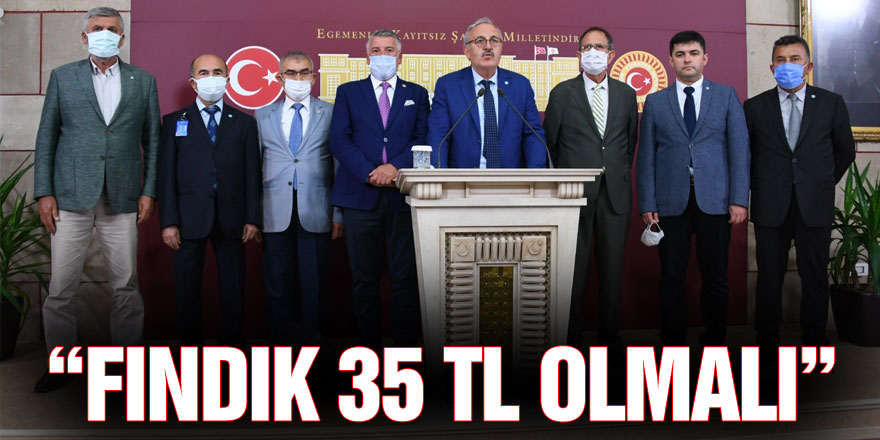 “Fındık 35 TL olmalı”