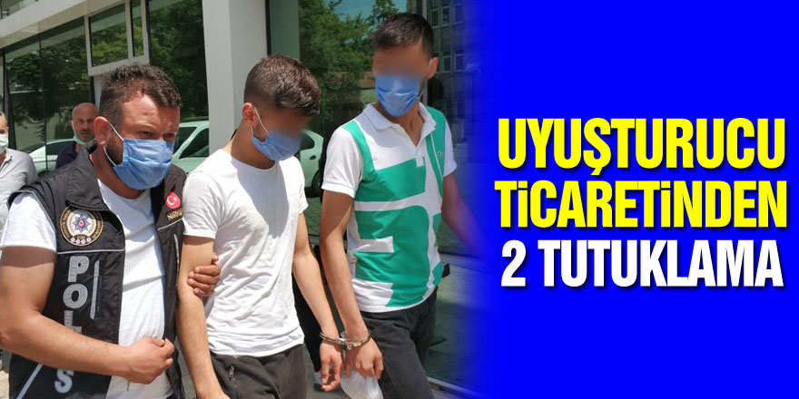 Samsun'da uyuşturucu ticaretinden 2 tutuklama