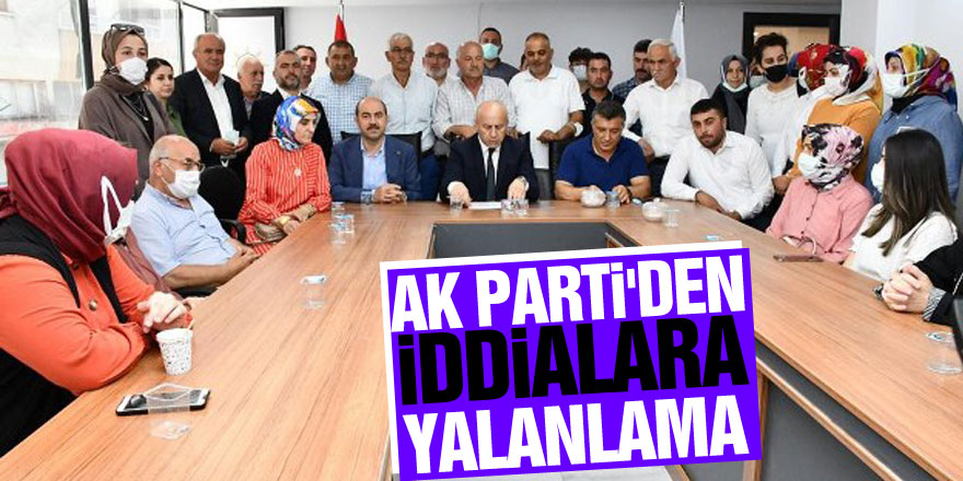 AK Parti'den iddialara yalanlama