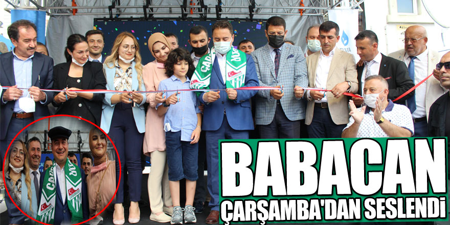 BABACAN ÇARŞAMBA'DAN SESLENDİ