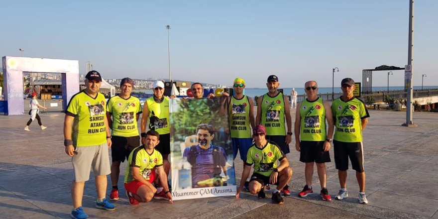 Samsun Atakum Run Club ailesi Muammer Çam'ı unutmadı