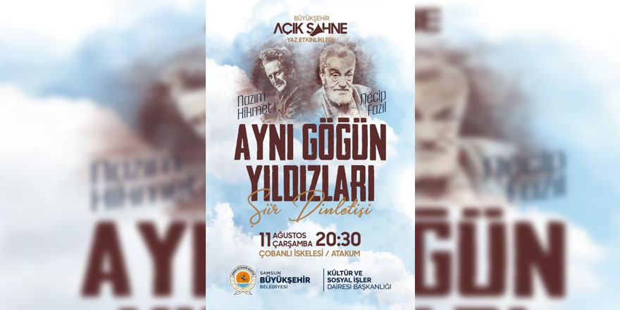 Aynı Göğün Yıldızları ‘Açık Sahne’de buluşacak