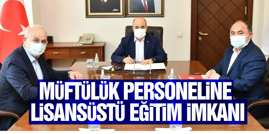 Müftülük personeline lisansüstü eğitim imkanı