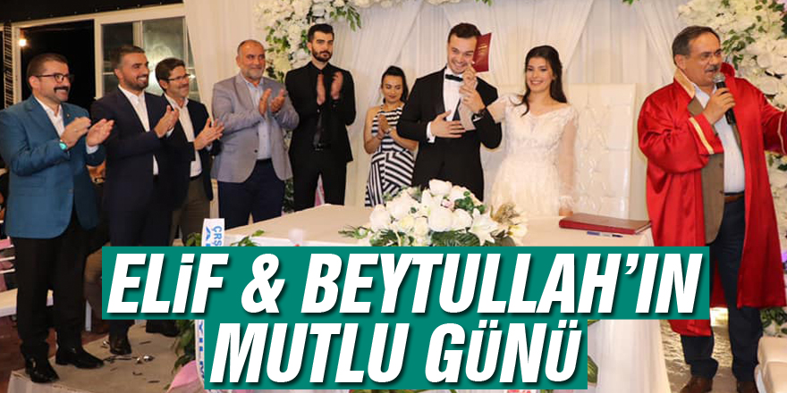 Elif &Beytullah’ın mutlu günü