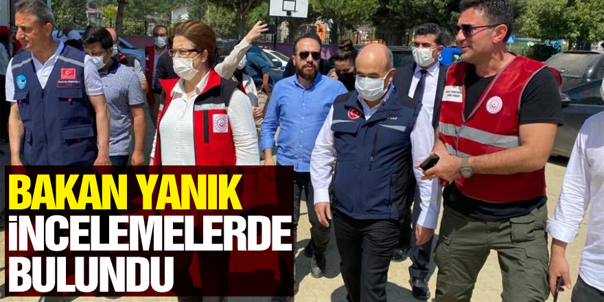 Bakan Yanık, Vali Dağlı'dan sosyal market hakkında bilgi aldı