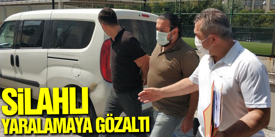 Silahlı yaralamaya gözaltı