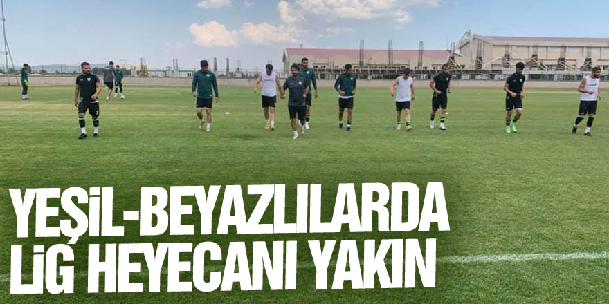 Yeşil-Beyazlılarda lig heyecanı yakın