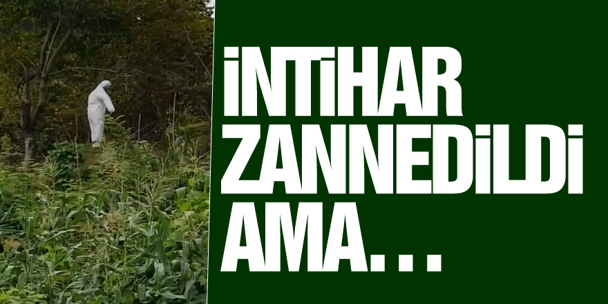 İntihar zannedildi ama…