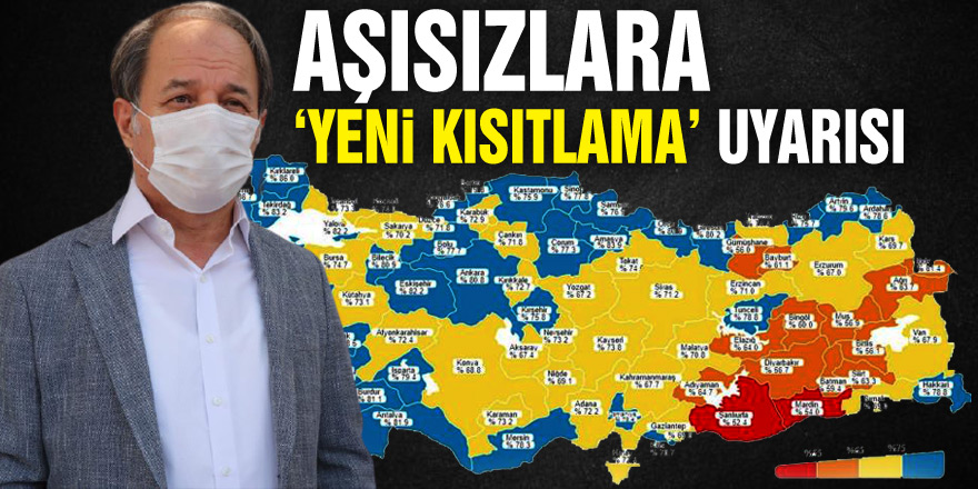 Vali Yardımcısı Öztürk’ten aşısızlara ‘yeni kısıtlama’ uyarısı