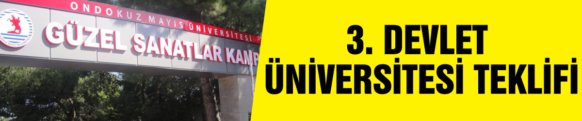  Prof. Dr. Eker’den Samsun’a 3. devlet üniversitesi teklifi: İKSÜ 