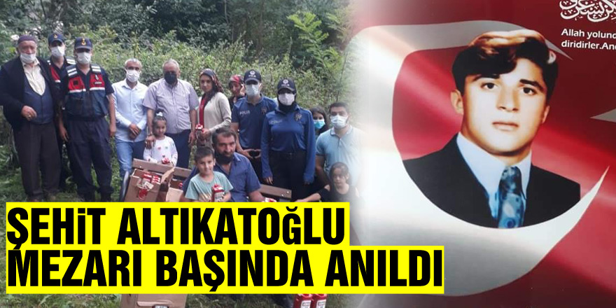 Şehit Hakan Altıkatoğlu mezarı başında anıldı