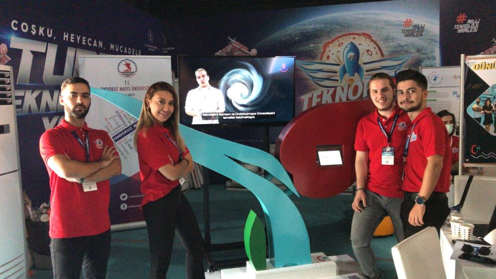 OMÜ’lü öğrenciler Teknofest Turizm Teknolojileri Yarışması’nda