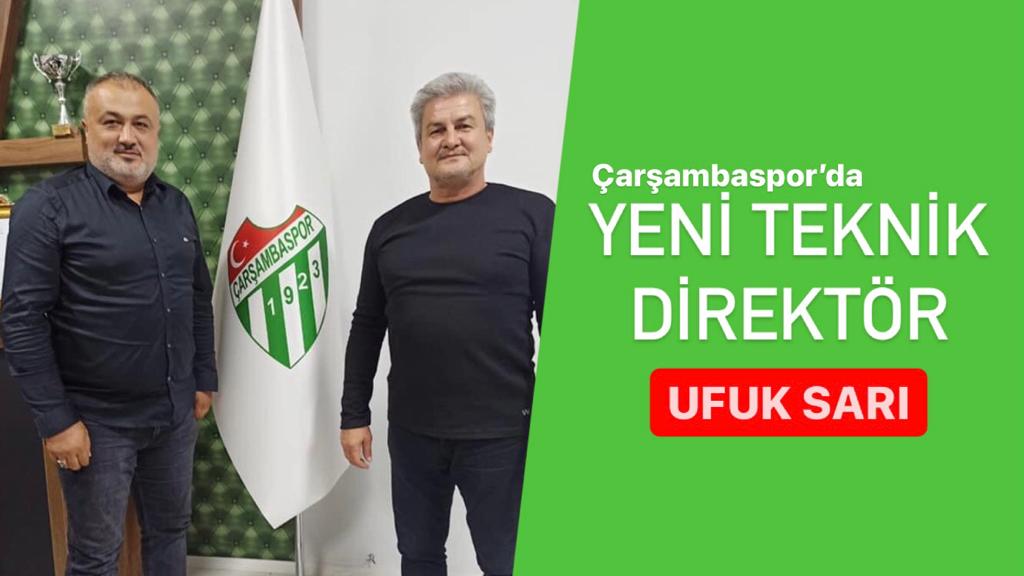 Çarşambaspor'da Teknik Direktör Ufuk Sarı 