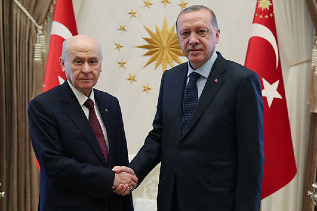 Cumhurbaşkanı Recep Tayyip Erdoğan bugün Bahçeli'yi kabul edecek