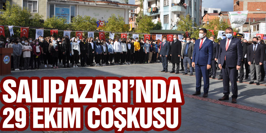 SALIPAZARI’NDA 29 EKİM COŞKUSU