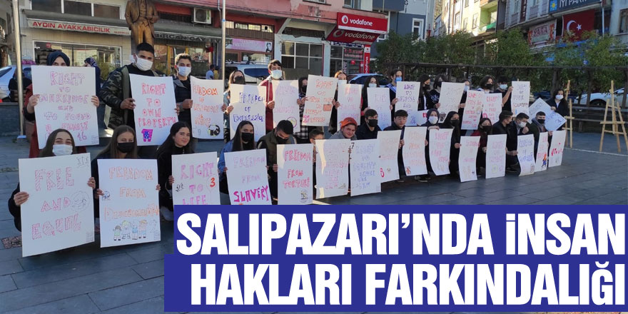 Salıpazarı’nda İnsan Hakları Farkındalığı