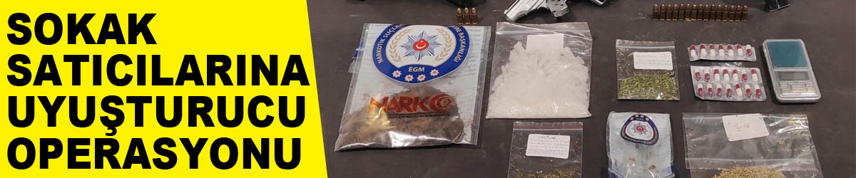 Samsun'da sokak satıcılarına uyuşturucu operasyonu: 3 gözaltı