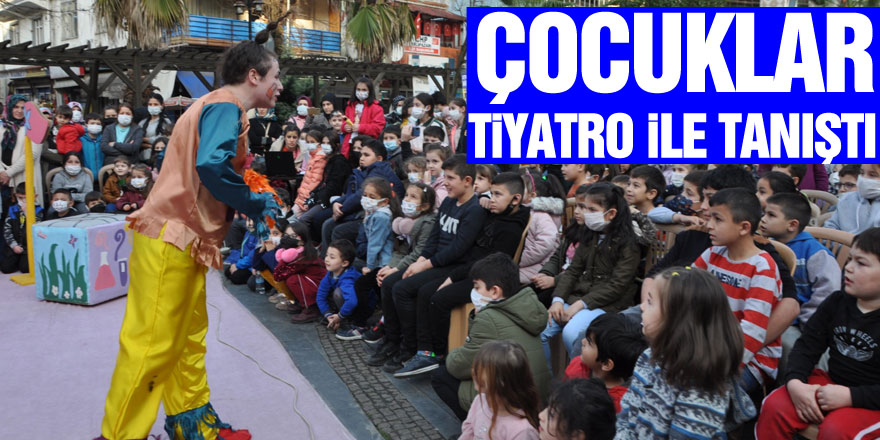 Çocuklar Tiyatro İle Tanıştı