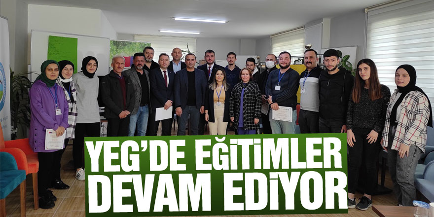 Yeg’de Eğitimler Devam Ediyor