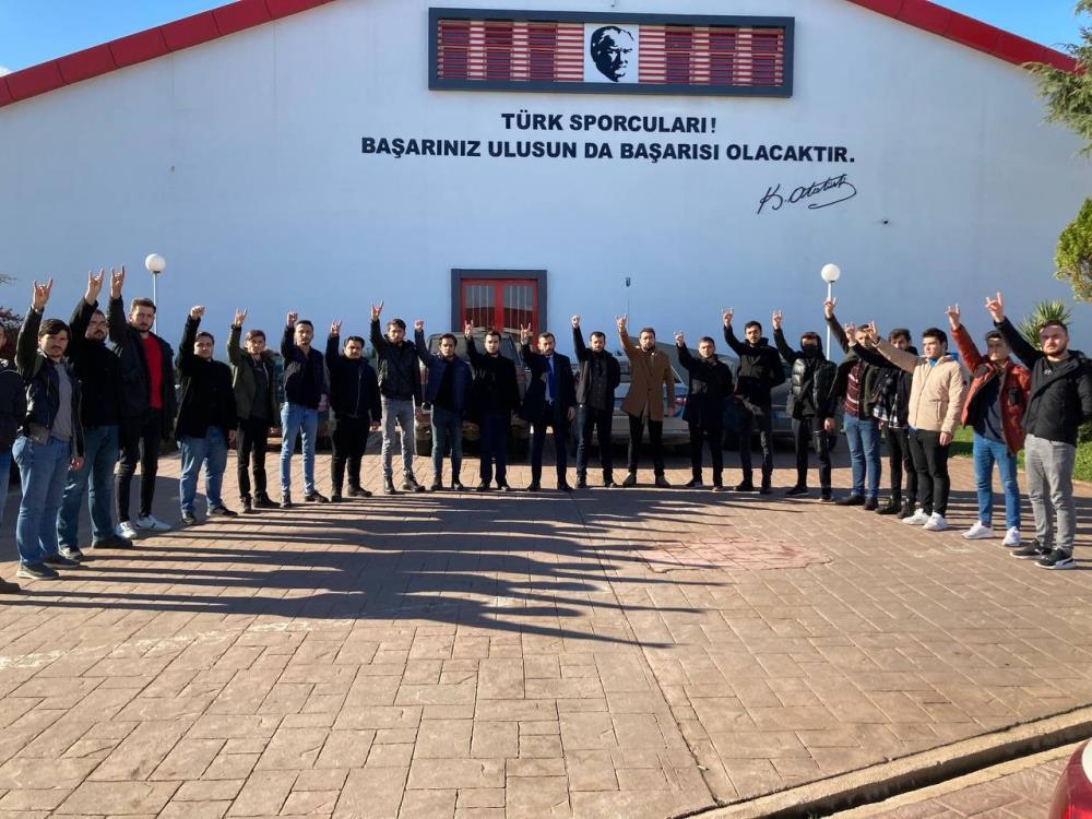 Samsun'da Türk Devletleri Teşkilatı’na bayraklı destek