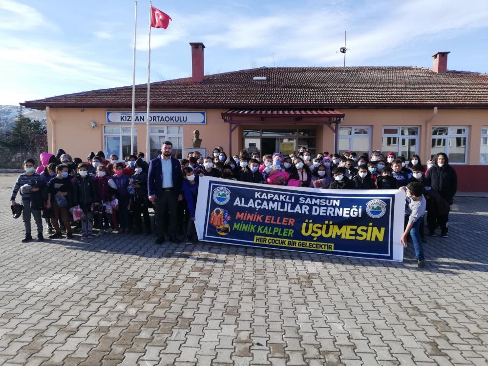 Tekirdağ'dan Samsun'a “Minik Kalpler Üşümesin” kampanyası