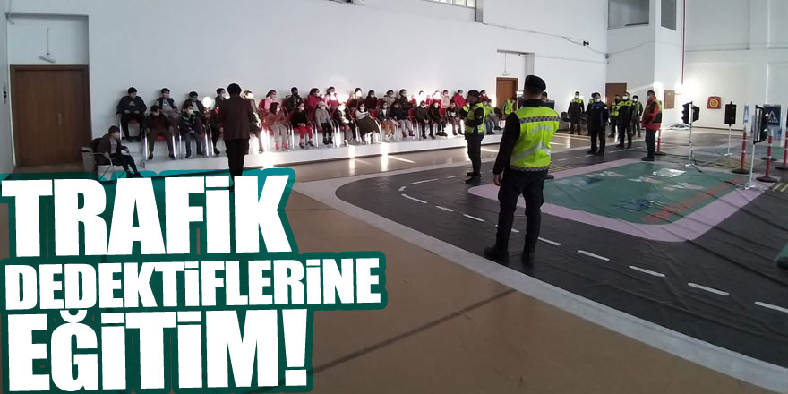 Trafik Dedektiflerine eğitim!