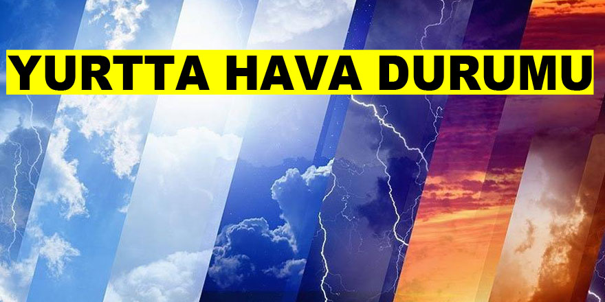 Yurtta hava durumu