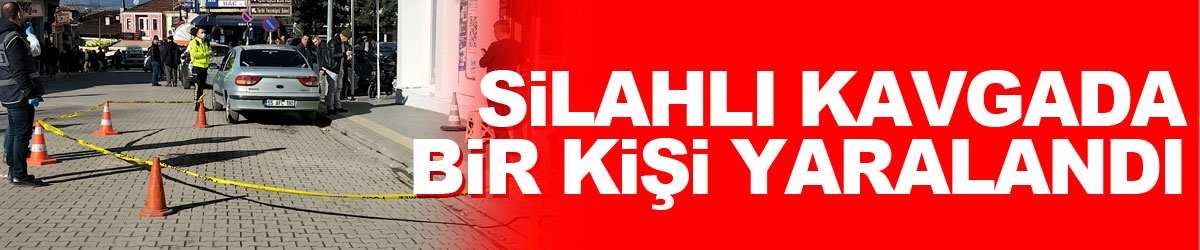 Vezirköprü'de silahlı kavgada bir kişi yaralandı