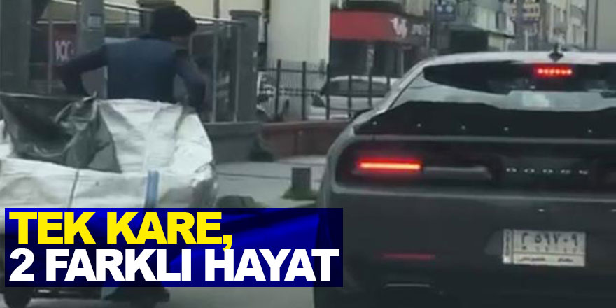 Tek kare, 2 farklı hayat