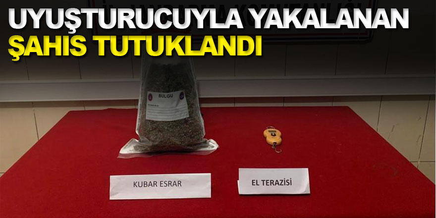 Samsun'da aracında uyuşturucu ele geçen şahıs tutuklandı