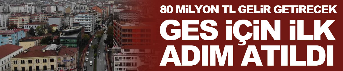 Belediyeye yıllık 80 milyon TL gelir getirecek GES için ilk adım atıldı