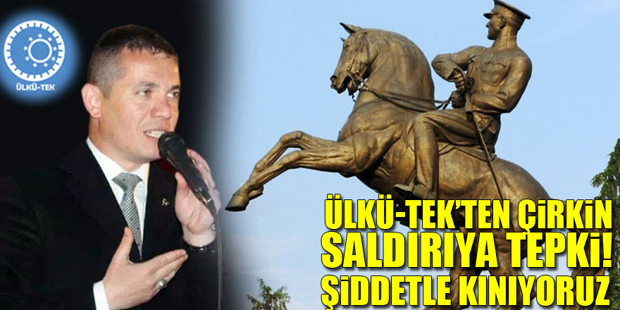 Ülkü-Tek’ten Çirkin Saldırıya Tepki! Şiddetle Kınıyoruz