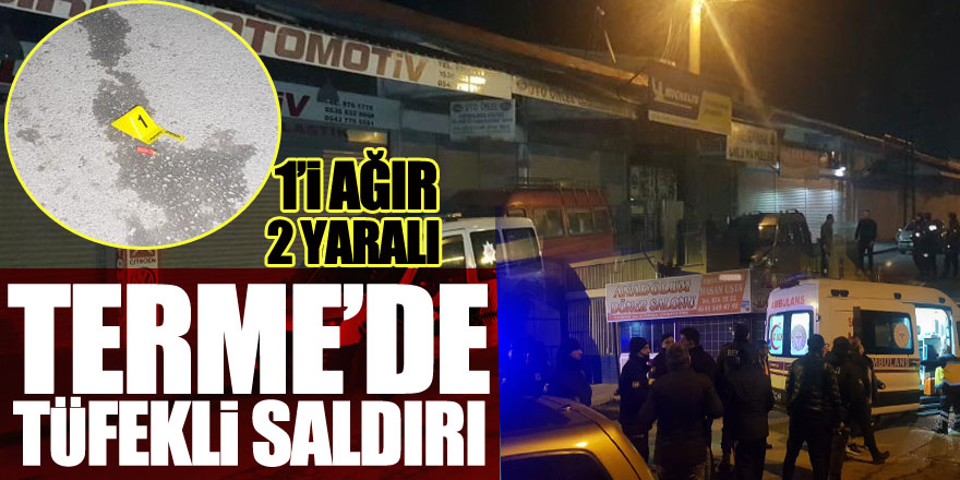 tüfekli saldırı: 1’i ağır 2 yaralı