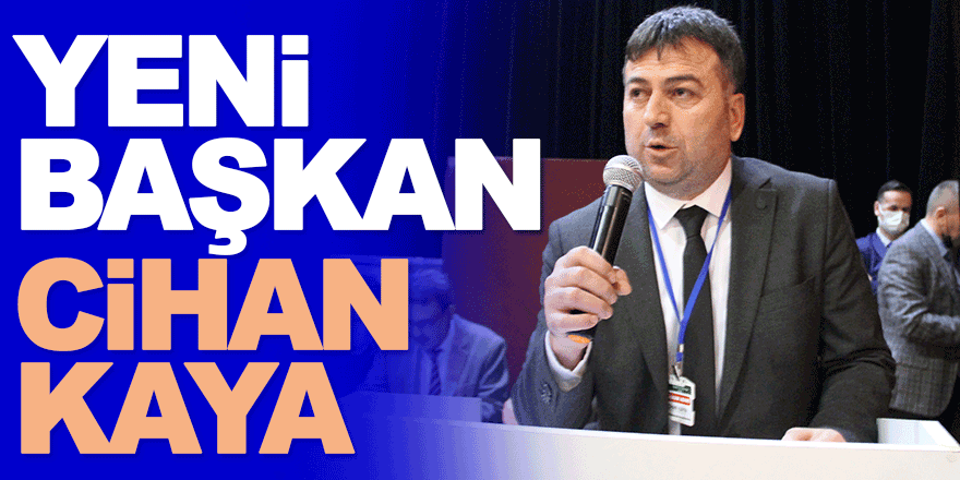 BAKKALLAR ODASINDA SEÇİM HEYECANI !  YENİ BAŞKAN CİHAN KAYA