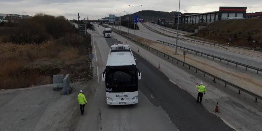 43 ilin geçiş güzergahında otobüs denetimi: Sürücüler tek tek uyarıldı