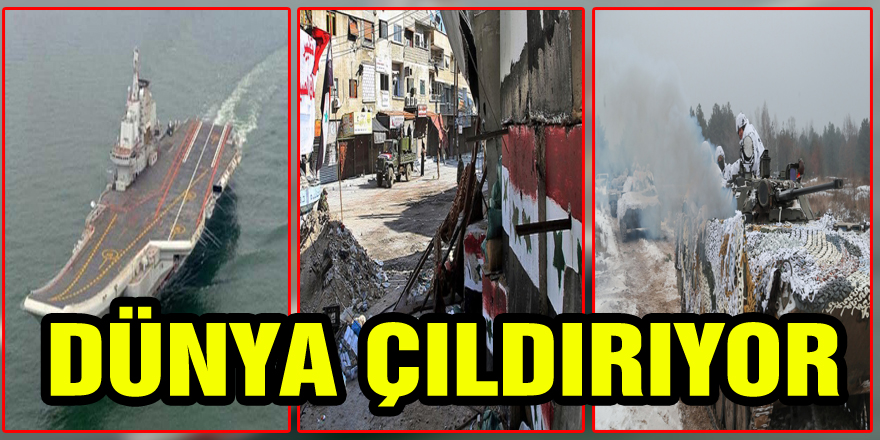 DÜNYA ÇILDIRIYOR