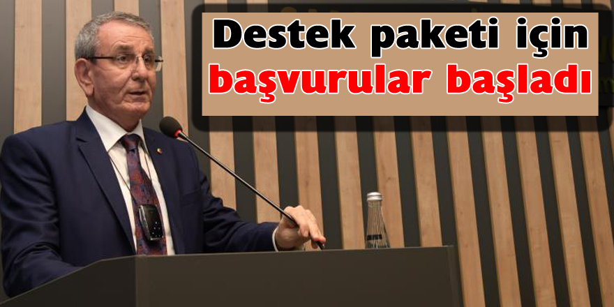 Destek paketi için başvurular başladı