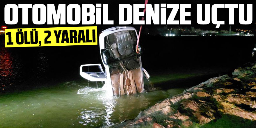 Samsun'da otomobil denize uçtu: 1 ölü, 2 yaralı